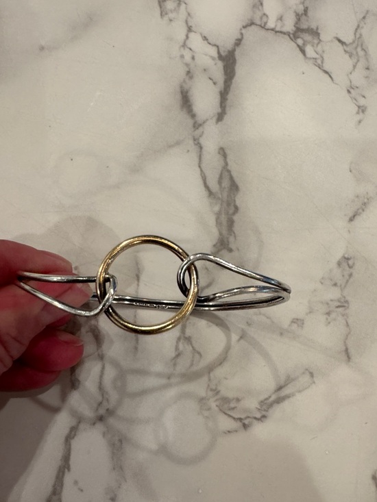 Jewelry - Gold and Sterling  Silver Bracelet handcrafted by Ed Levin